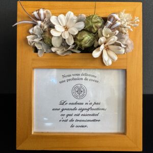 プリザーブドフラワー　フレームナチュラル