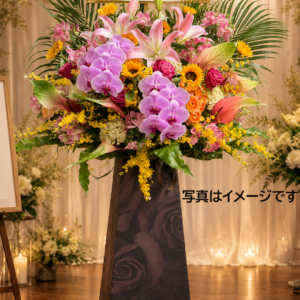 BIRTHスタンド花 花材のご指定あり※屋内のみ対応